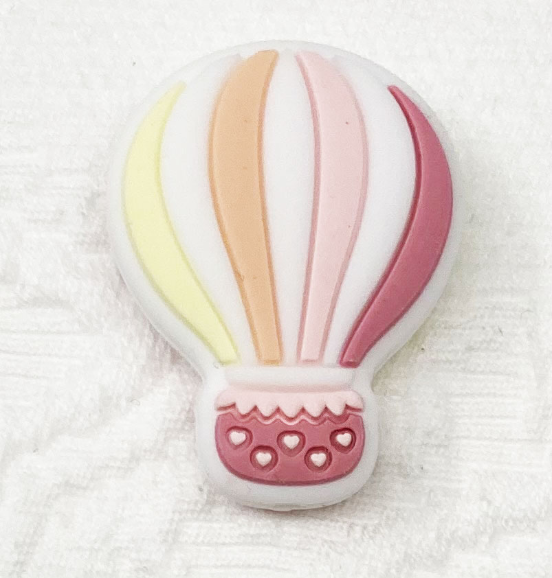 Beissmotiv Heissluftballon rosa 