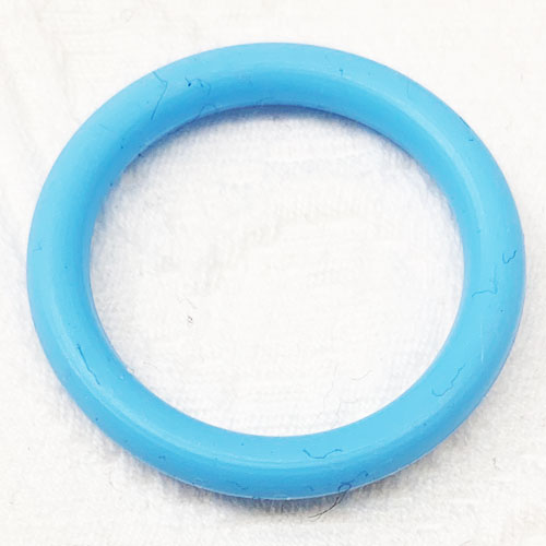 Mini Silikonringe babyblau 