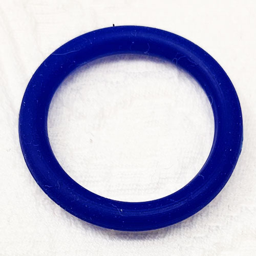Mini Silikonringe dunkelblau 