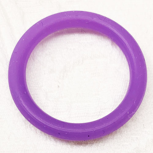 Mini Silikonringe lila 