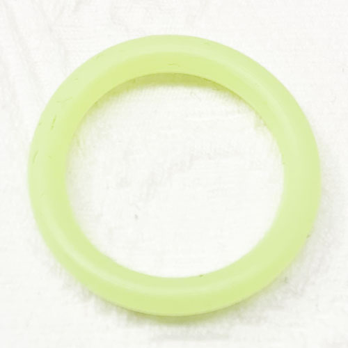 Mini Silikonringe lemon 