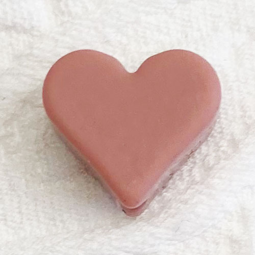 Beissmotiv Mini Herzli blush  