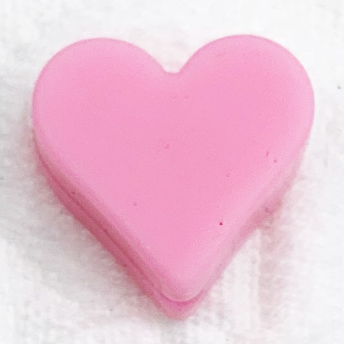 Beissmotiv Mini Herzli rosa 