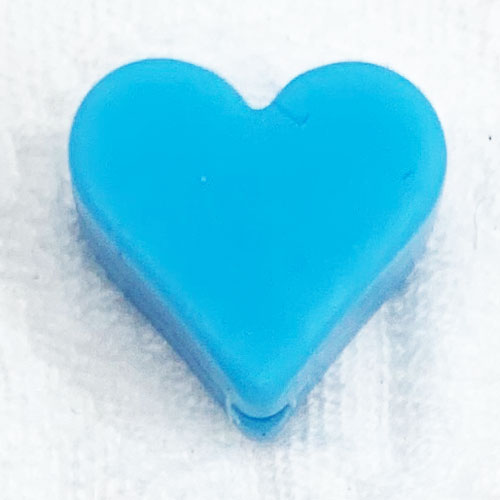 Beissmotiv Mini Herzli skyblau 