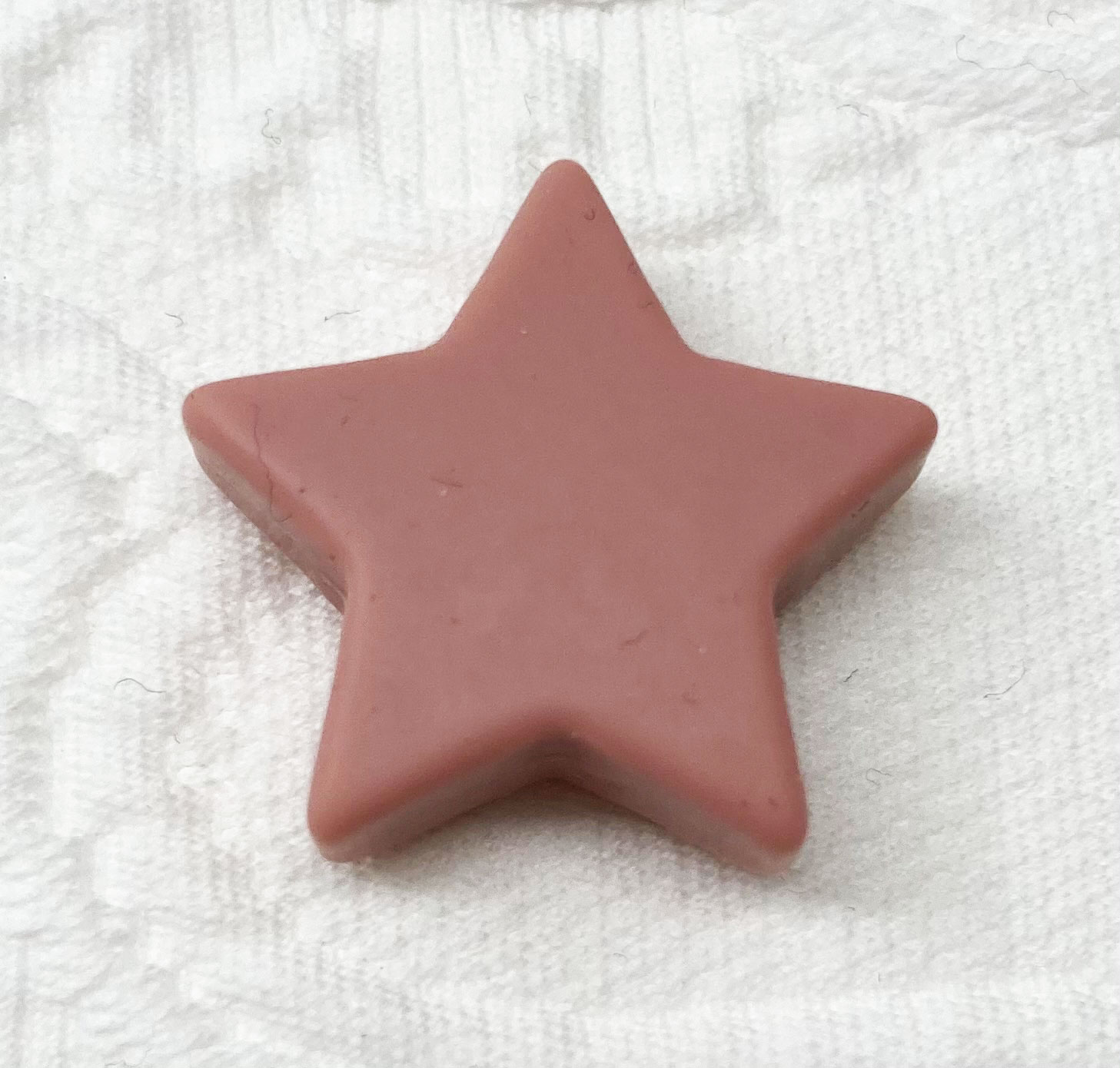 Beissmotiv Sterne mittel blush 