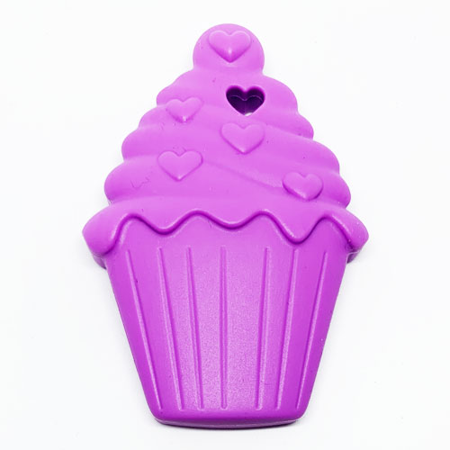 Beissanhänger Muffin Flieder 