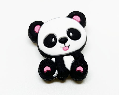 Beissmotiv Pandabär rosa