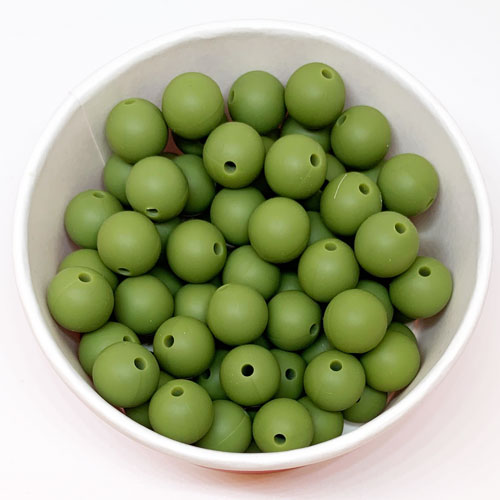 Silikon-Perlen army 