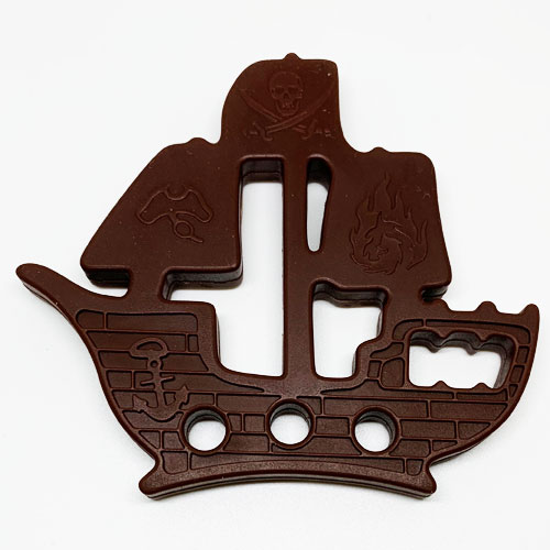 Piratenschiff braun 