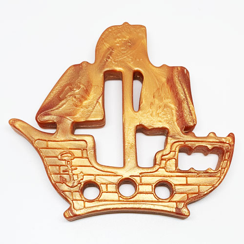 Piratenschiff Bronze metallic 