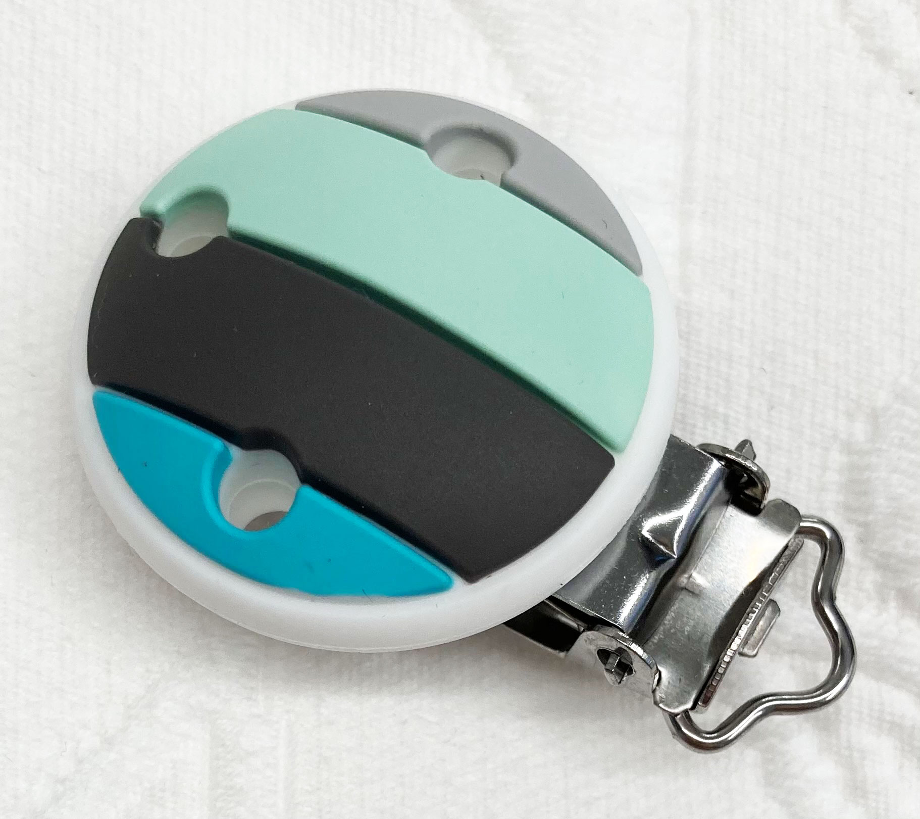 Silikon Musterclips RAINBOW mint 