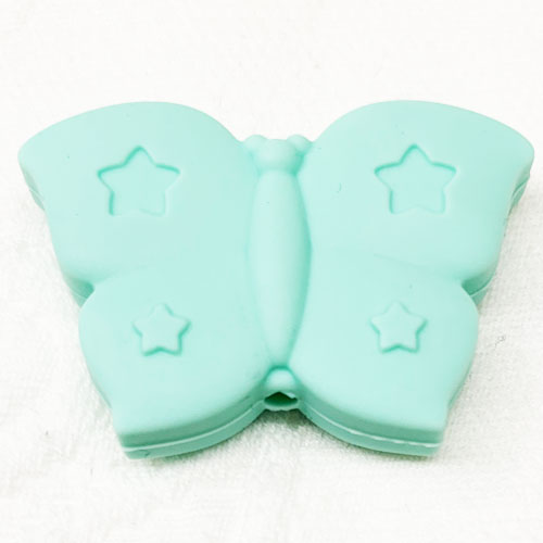 Beissmotiv Schmetterling mint 