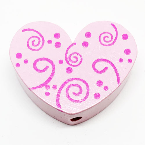 Schnörkel Herzli rosa-pink mod.