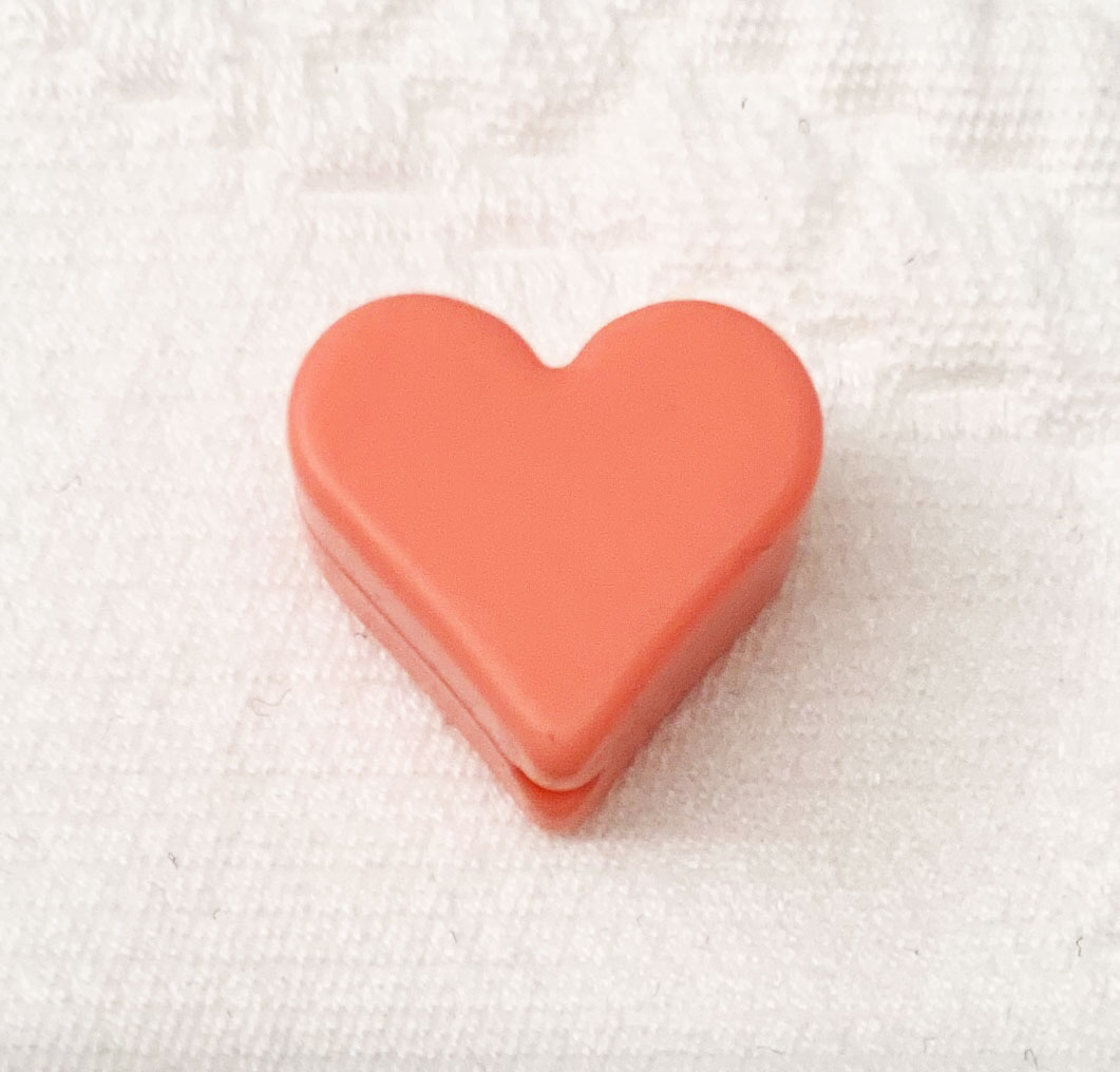 Beissmotiv Mini Herzli coral 