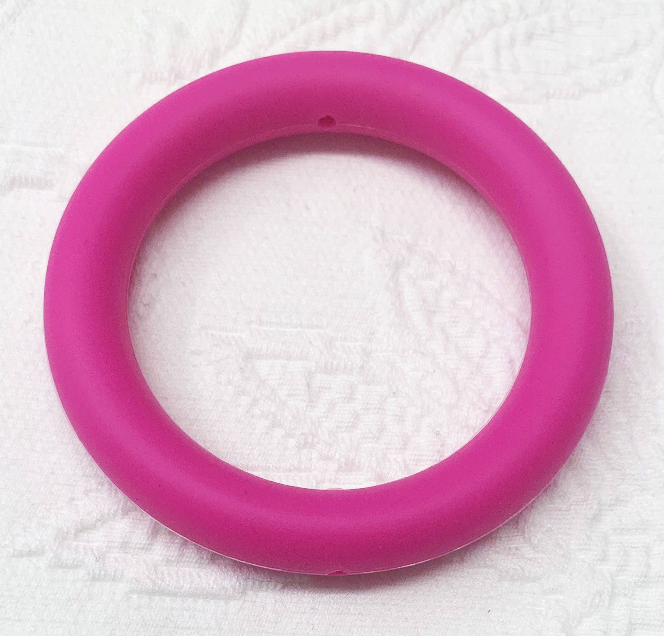 Beiss-Ring uni dunkelpink 