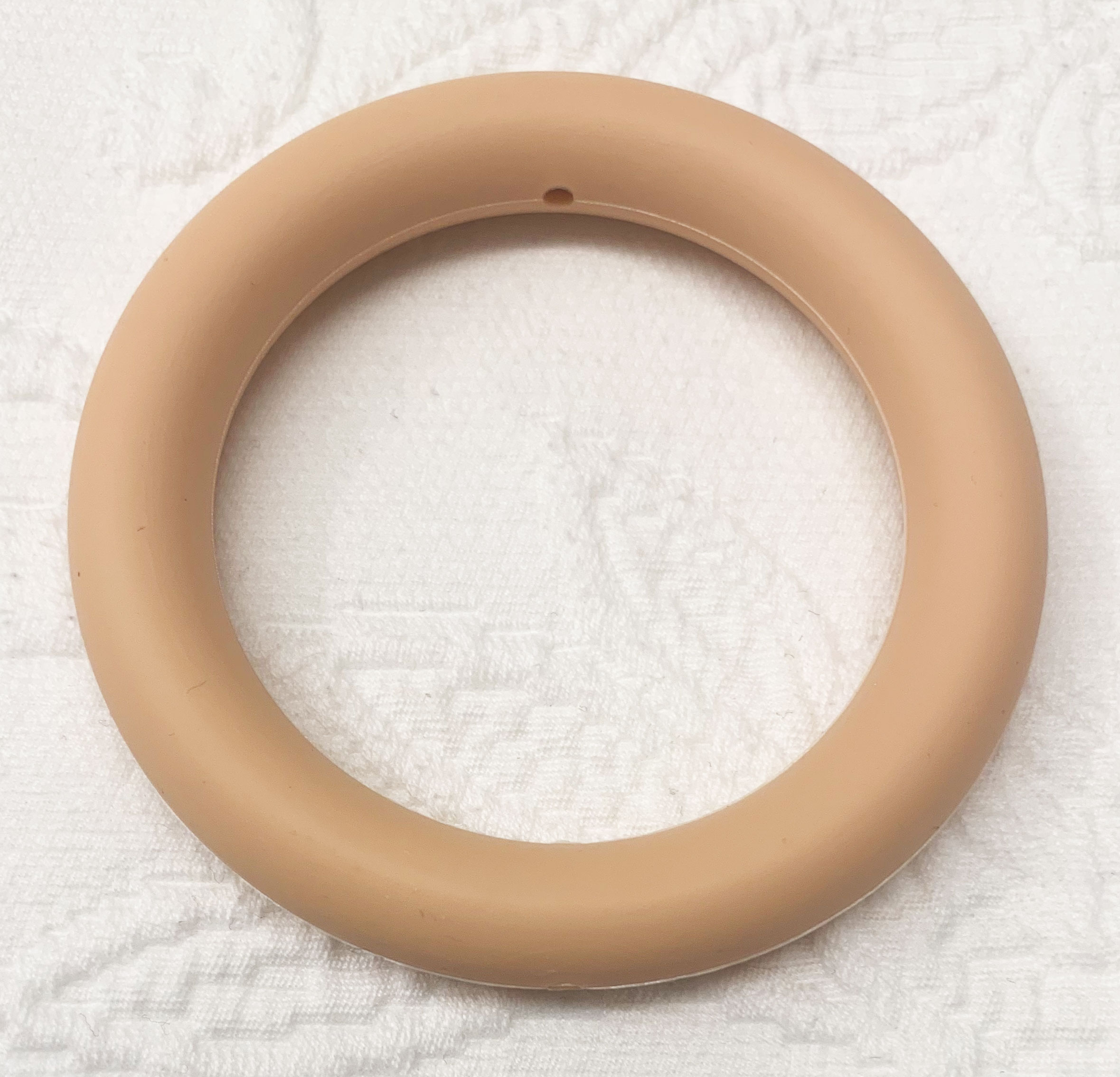 Beiss-Ring uni Pfirsich 