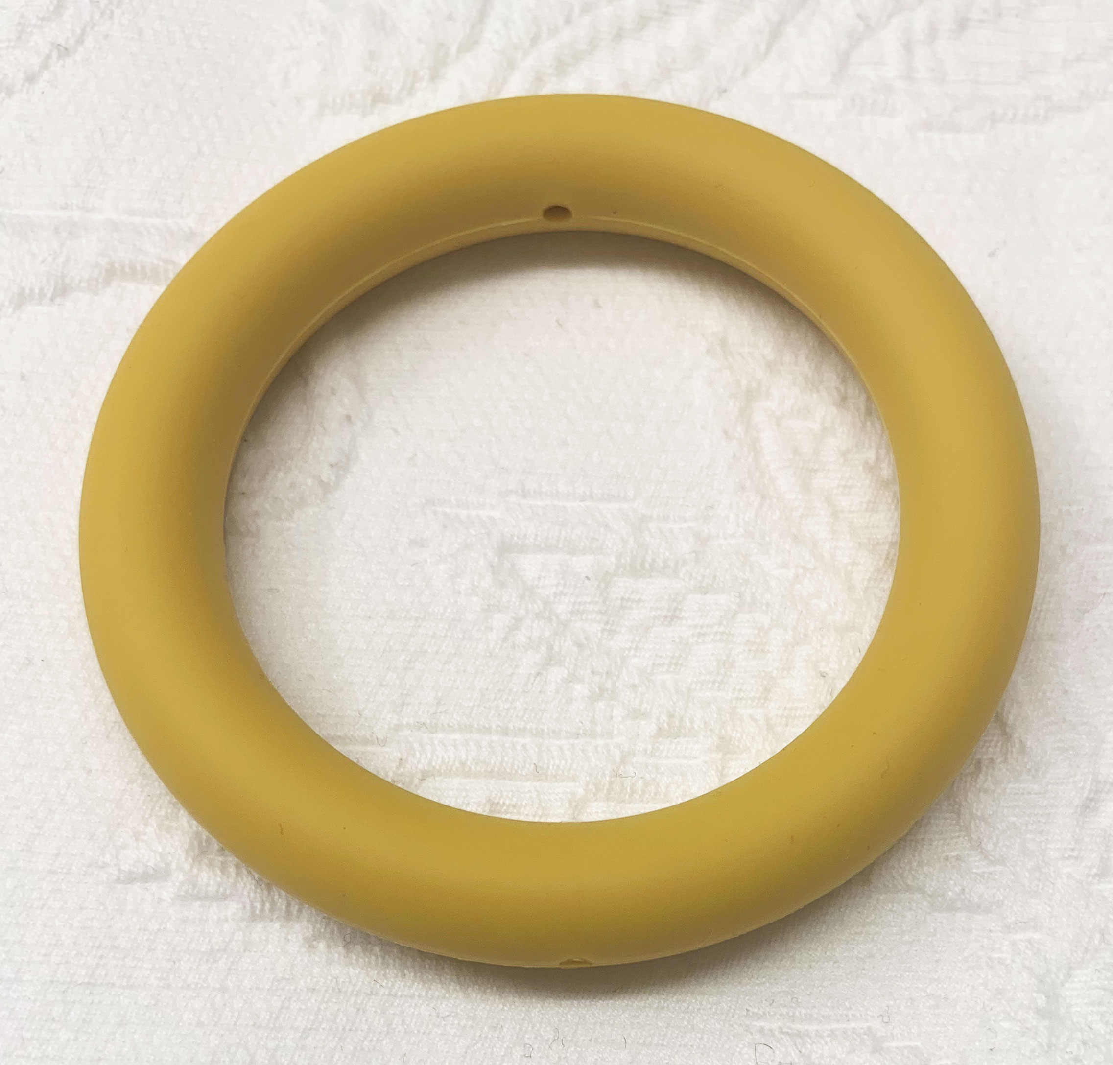 Beiss-Ring uni senfgelb 