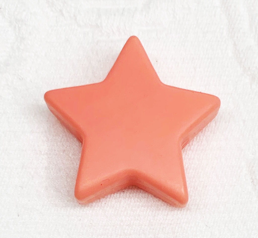 Beissmotiv Sterne mittel Coral 