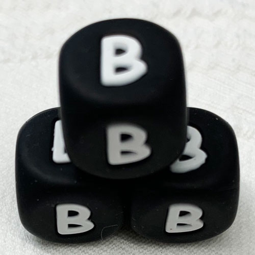 Silikonbuchstaben Würfel Einzeln 