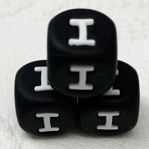 Silikonbuchstaben Würfel Einzeln 