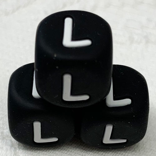 Silikonbuchstaben Würfel Einzeln 