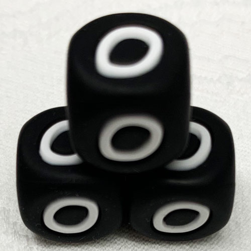 Silikonbuchstaben Würfel Einzeln 
