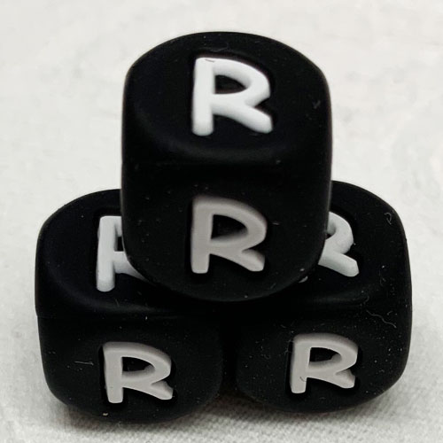 Silikonbuchstaben Würfel Einzeln 