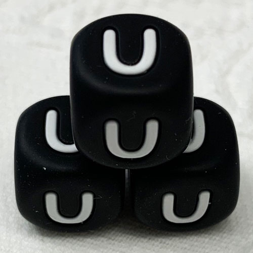 Silikonbuchstaben Würfel Einzeln 