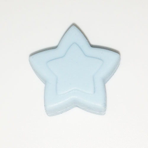 Beissmotiv Stella babyblau   	 
