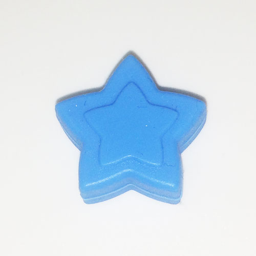 Beissmotiv Stella skyblau     	 