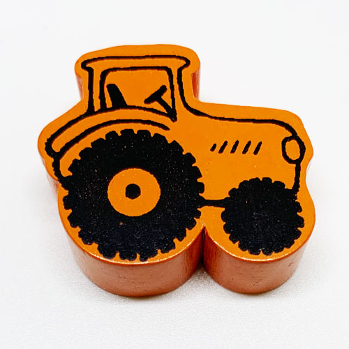 Traktor orange 
