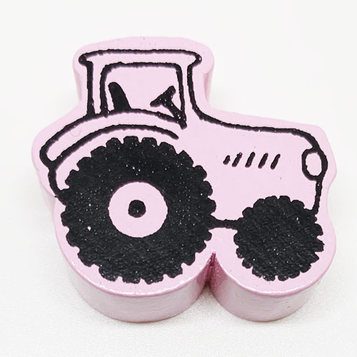 Traktor rosa 