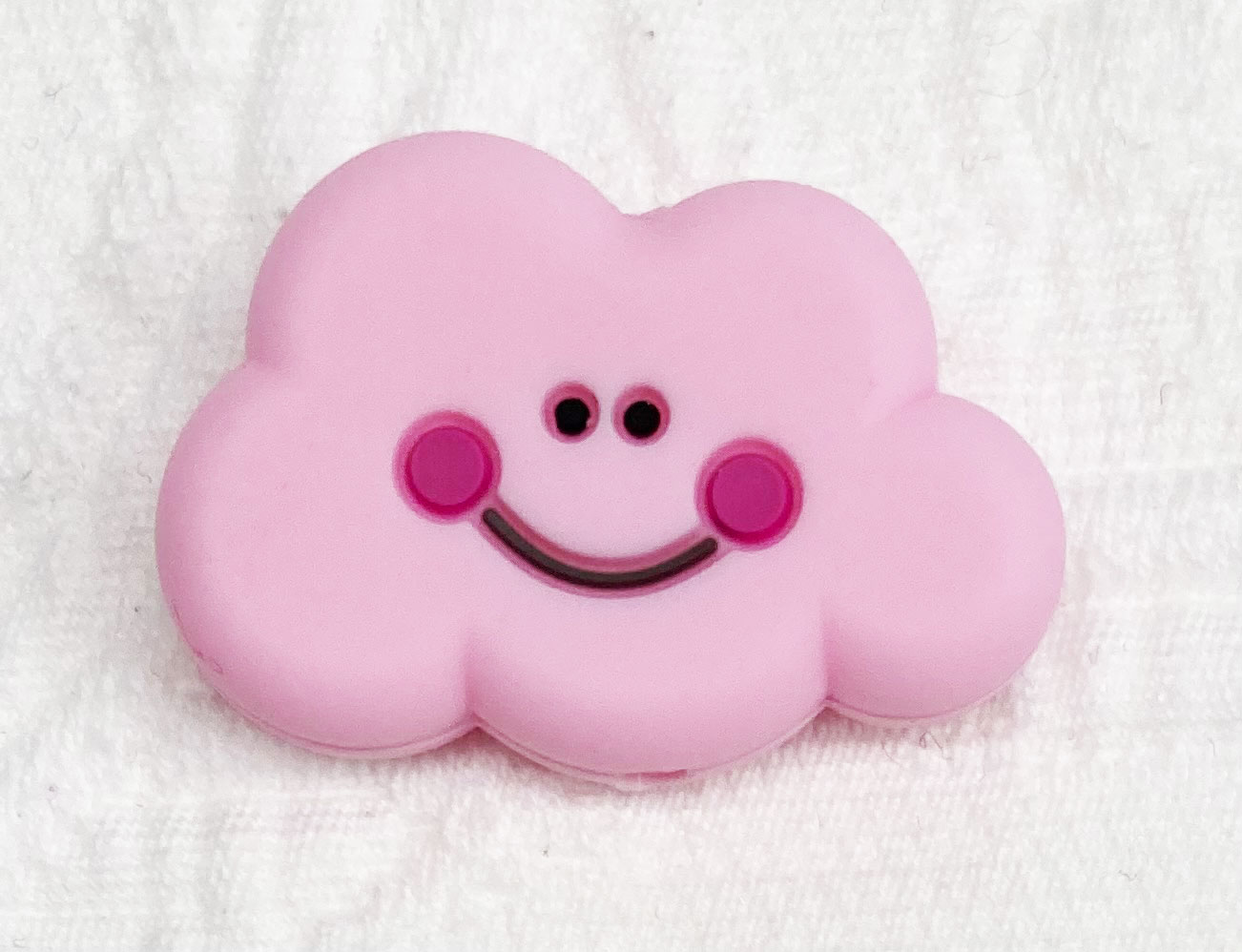 Beissmotiv Wolke smile gross babyrosa 