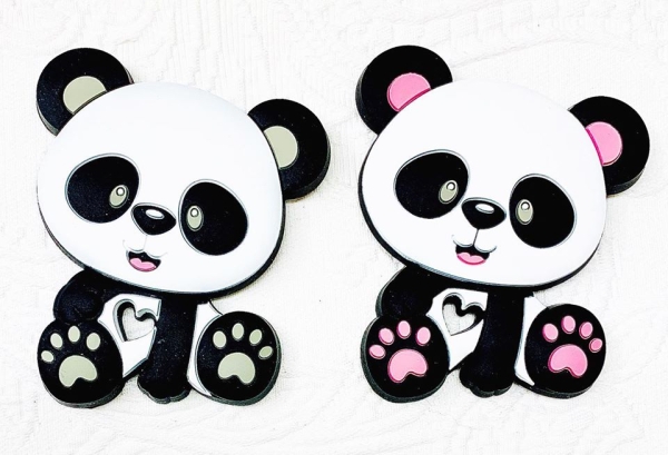 Beiss Anhänger Panda mehrfarbig gross