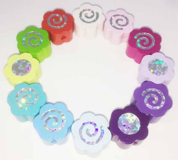 Glitzerblumen