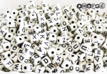 Kunstoffbuchstaben 11 mm (Set assortiert à 200 Stück)