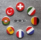 Motiv-Scheibe Fussball *by Simi*