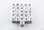 Kunstoffbuchstaben 10 mm einzeln